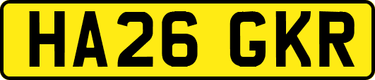 HA26GKR