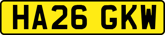 HA26GKW