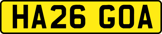 HA26GOA