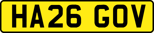 HA26GOV