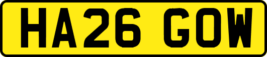 HA26GOW