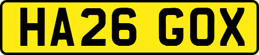 HA26GOX