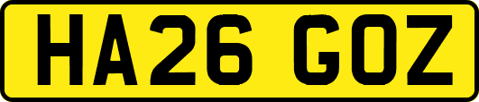 HA26GOZ