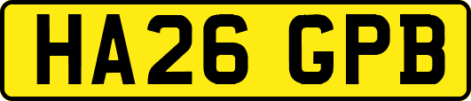 HA26GPB