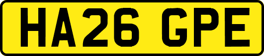 HA26GPE