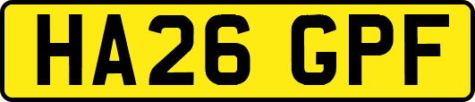 HA26GPF