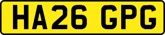 HA26GPG