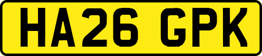 HA26GPK
