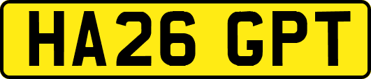 HA26GPT