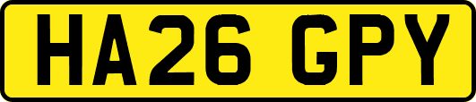 HA26GPY