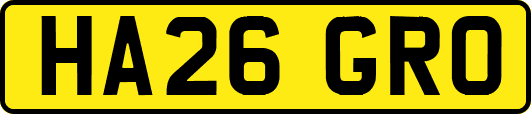 HA26GRO