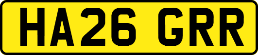 HA26GRR