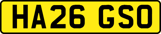 HA26GSO