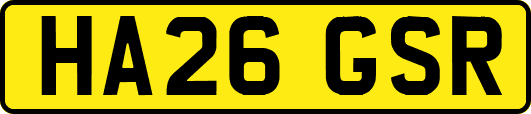HA26GSR