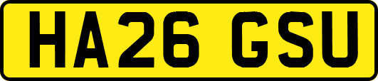 HA26GSU