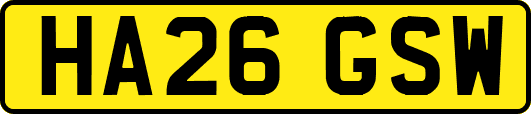 HA26GSW