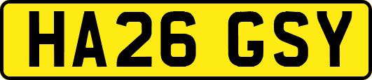 HA26GSY