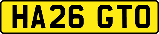 HA26GTO