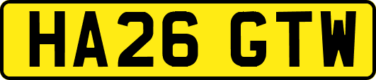 HA26GTW