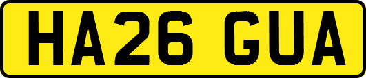 HA26GUA
