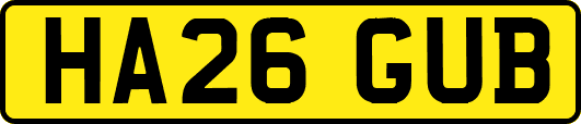 HA26GUB
