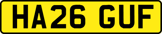 HA26GUF