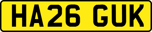 HA26GUK