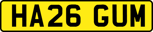 HA26GUM