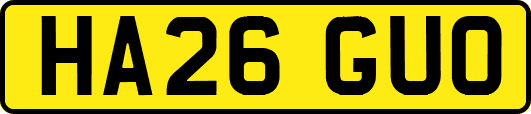 HA26GUO