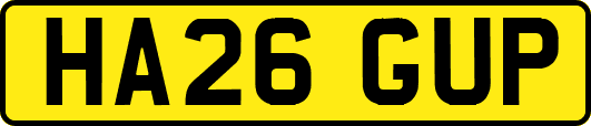HA26GUP