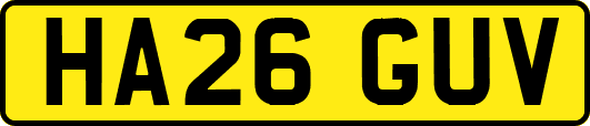 HA26GUV