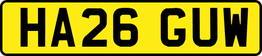 HA26GUW