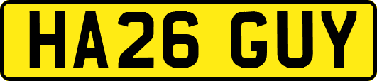 HA26GUY