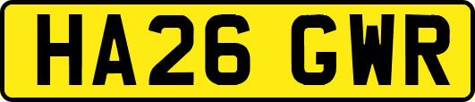 HA26GWR