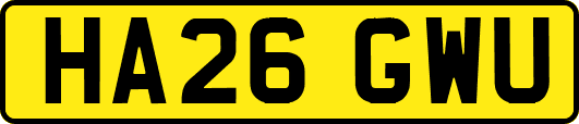 HA26GWU
