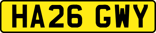 HA26GWY