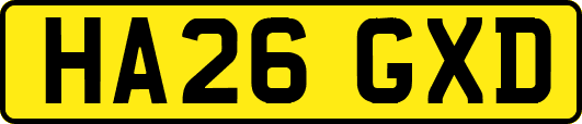 HA26GXD