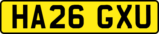 HA26GXU