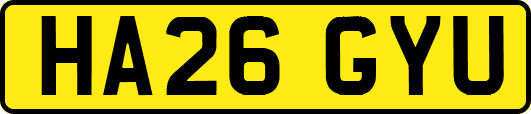 HA26GYU