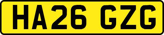 HA26GZG