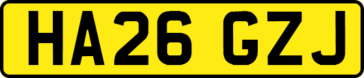 HA26GZJ