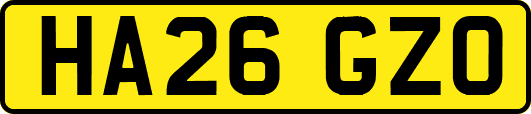 HA26GZO