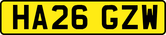 HA26GZW