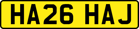 HA26HAJ