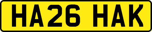 HA26HAK