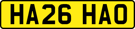 HA26HAO