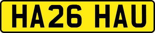 HA26HAU