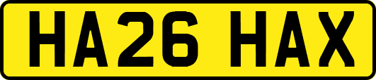HA26HAX