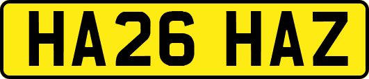 HA26HAZ