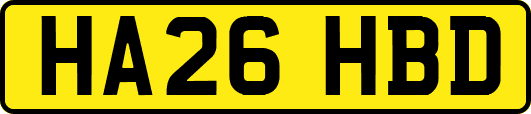 HA26HBD